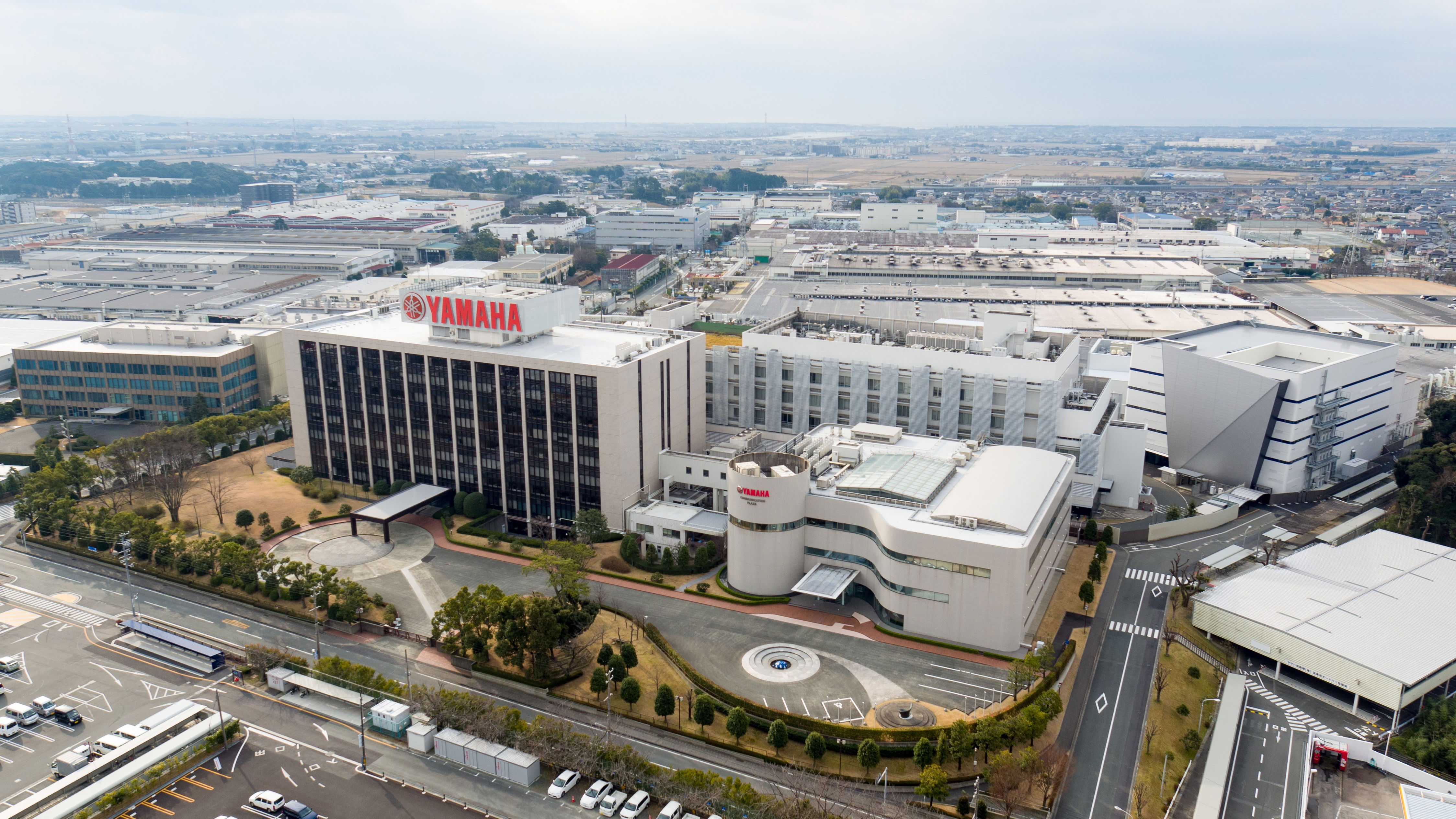 Yamaha building.